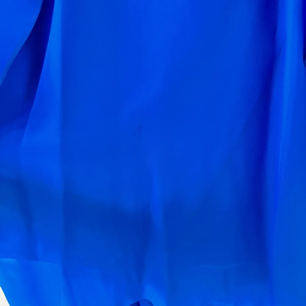 Blue Cache High-Low Dress - 4 - Picture 5 of 6